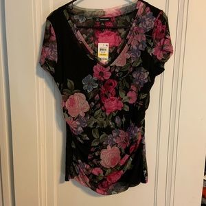 NWT INC floral shirt